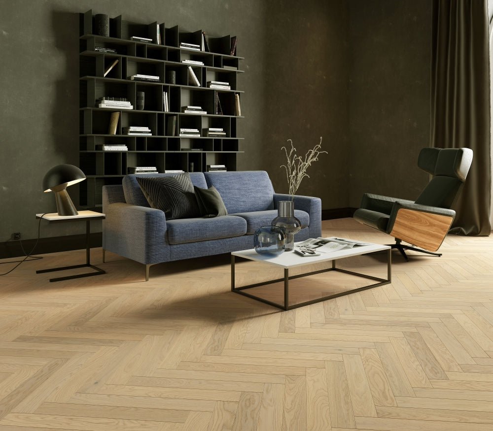 Tassie Pine-Engineered Oak Herringbone HY0001B2