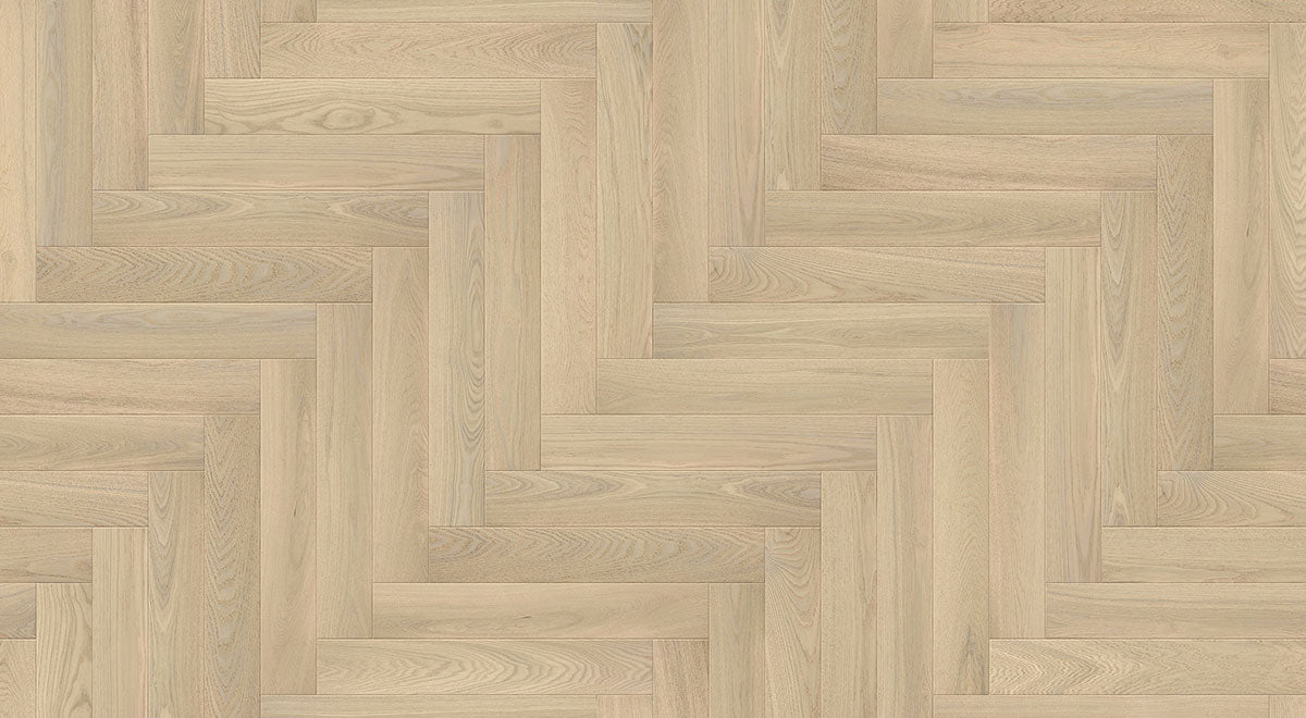 Coastal Pale Herringbone
