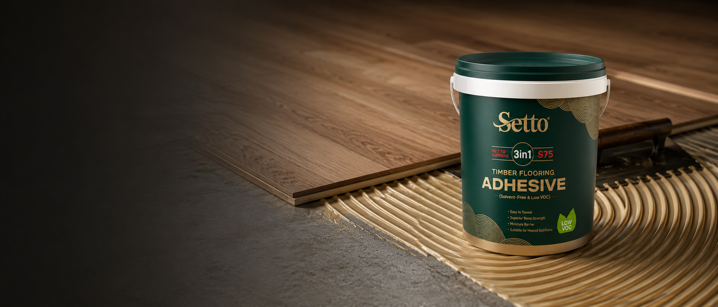 Setto Supreme S75 Timber Flooring Adhesive