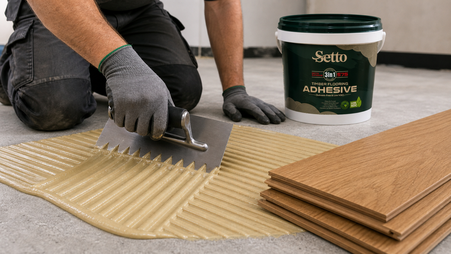 Setto Supreme S75 Timber Flooring Adhesive