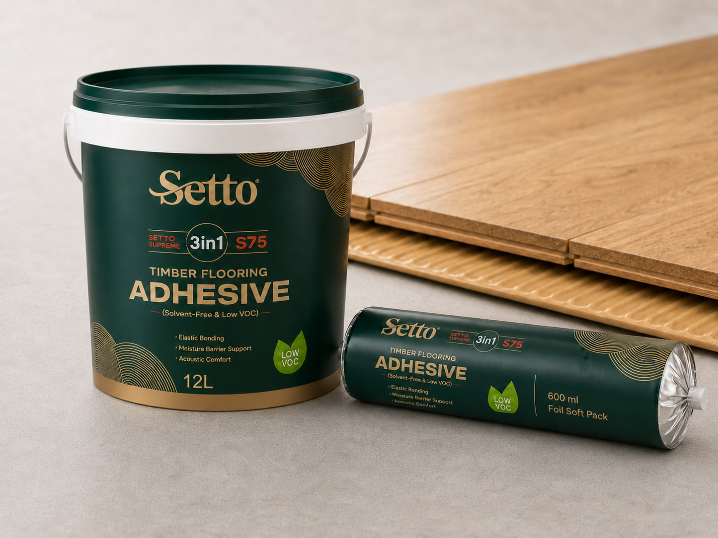 Setto Supreme S75 Timber Flooring Adhesive