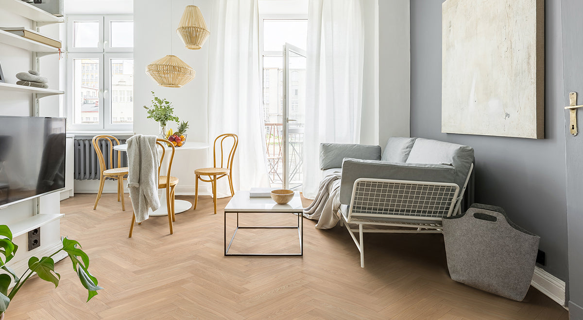Sunset Grain Herringbone